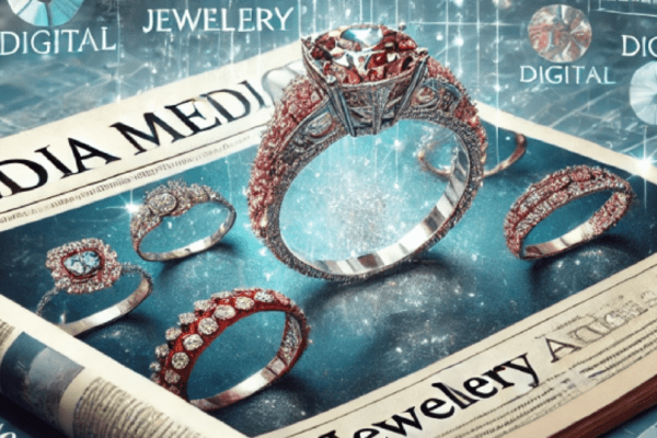 Print Media captures 73% of jewellery ad spend in 2024, highlighting its continued elevance