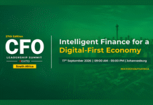 CFO Leadership Summit South Africa 2026 Set to Convene Finance Leaders in Johannesburg on 17 September